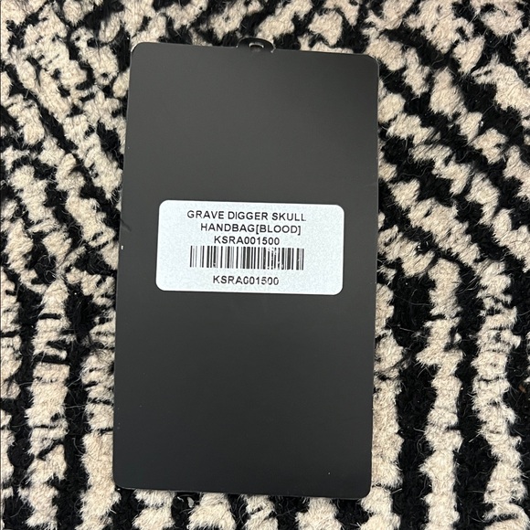 Killstar Red Skull Crossbody Bag - Picture 5 of 7